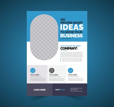Creative corporate business flyer template design set, Geometric shape, perfect for creative professional business, trendy creative corporate vector