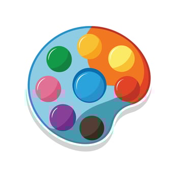 Education Material Icon Illustration vector