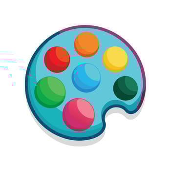 Education Material Icon Illustration vector