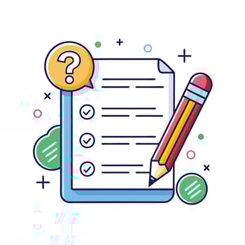 Education Material Icon Illustration vector