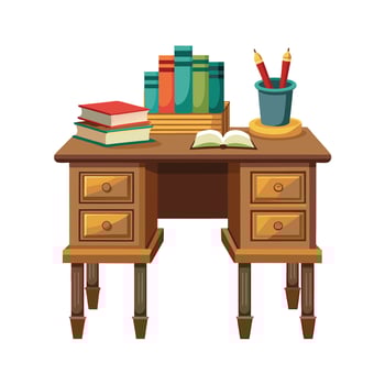Education Material Icon Illustration vector