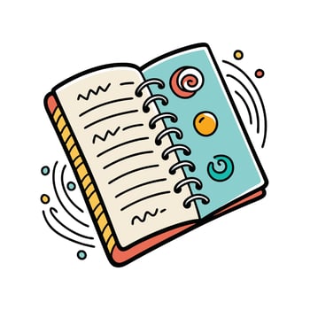 Education Material Icon Illustration vector