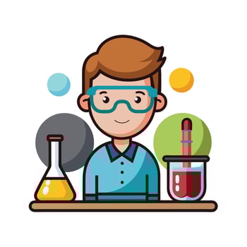 Education Material Icon Illustration vector