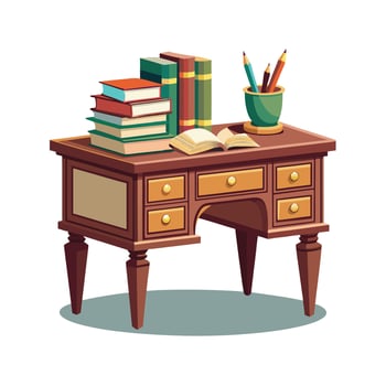 Education Material Icon Illustration vector