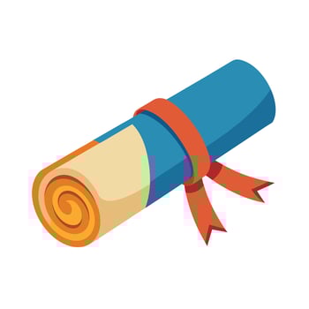 Education Material Icon Illustration vector