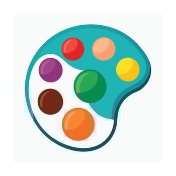 Education Material Icon Illustration vector