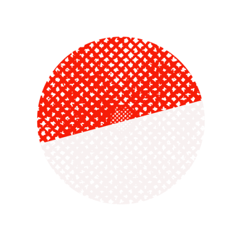 Indonesian Flag With Abstract Halftone png