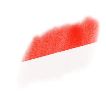 Abstract Brush Indonesian Flag png