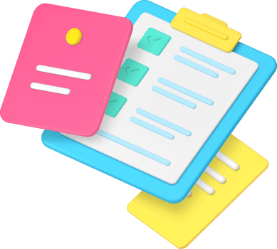 Business effective planning time management task to do checklist 3d icon realistic png