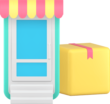 Online shopping digital store order purchase delivery service smartphone application 3d icon png