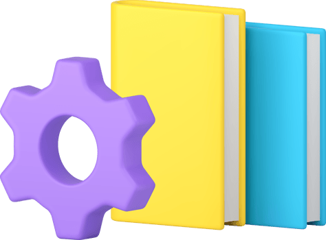 Learning book reading process science education graduation literature development 3d icon png
