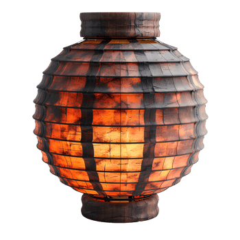 paper lantern . lit up lantern in celebration of Chinese moon festival . paper lantern for Chinese new year celebration . lit up paper lantern . celebration lantern png