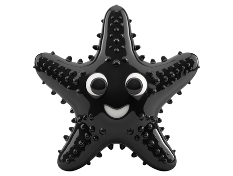 Cute starfish cartoon character png