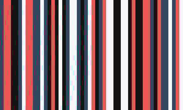 Pattern of vertical stripes, colorful thin and thick lines. Irregular stripe background, seamless texture. Abstract striped geometric design in bright colors. vector