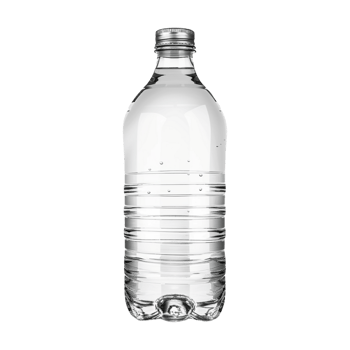 Plain Water Bottle on Transparent Background png
