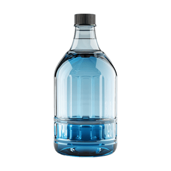 Plain Water Bottle on Transparent Background png