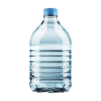 Plain Water Bottle on Transparent Background png