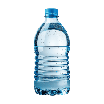 Plain Water Bottle on Transparent Background png