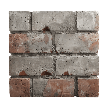 Bricks Stack on Transparent Background png