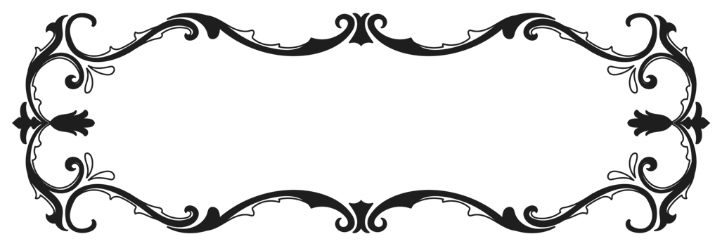 Elegant, intricate, beautiful black classic vintage frame for cards. png