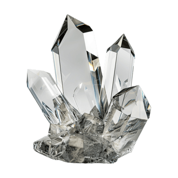 Gemstone Crystal on Transparent Background png