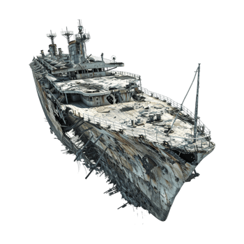 Shipwreck on Transparent Background png