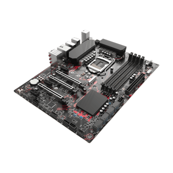 Computer Motherboard on Transparent Background png