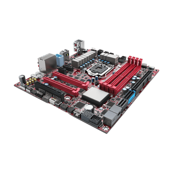 Computer Motherboard on Transparent Background png