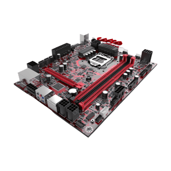 Computer Motherboard on Transparent Background png