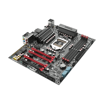 Computer Motherboard on Transparent Background png