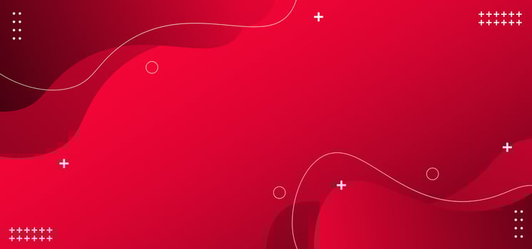 Abstract red fluid background with copy space area. Modern abstract background for any design. vector