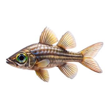 Cardinalfish isolated on a transparent background png