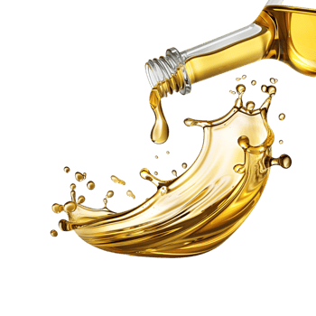 Oil Dripping From Bottle on Transparent Background png
