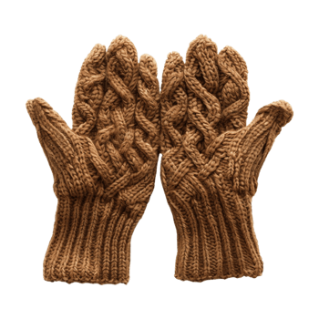 Winter Gloves on Transparent Background png