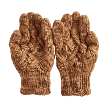 Winter Gloves on Transparent Background png