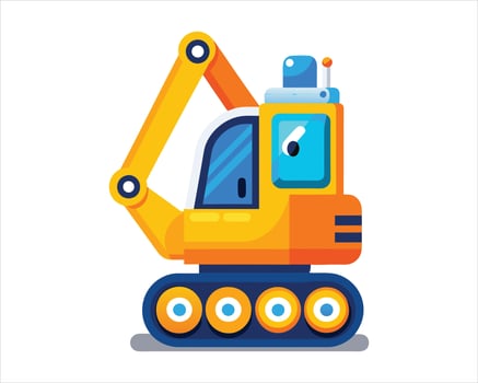 Construction vehicle concept illustration vector