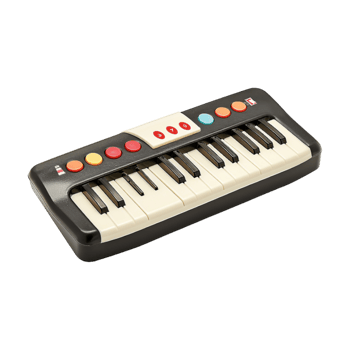 Small Piano Toy on Transparent Background png