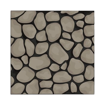 Illustration of house wall vector