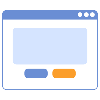 Cute UI illustration png
