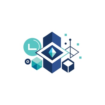 Creative and Elegant Minimalistic Logo Design for Technology and Software Company vector