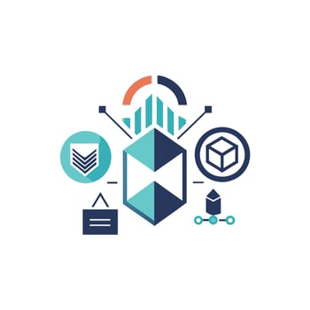 Creative and Elegant Minimalistic Logo Design for Technology and Software Company vector