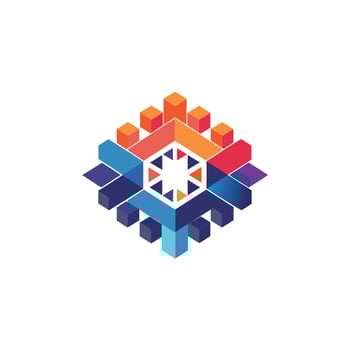 Creative and Elegant Minimalistic Logo Design for Technology and Software Company vector