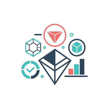 Creative and Elegant Minimalistic Logo Design for Technology and Software Company vector