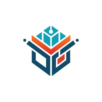 Creative and Elegant Minimalistic Logo Design for Technology and Software Company vector