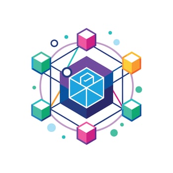 Creative and Elegant Minimalistic Logo Design for Technology and Software Company vector