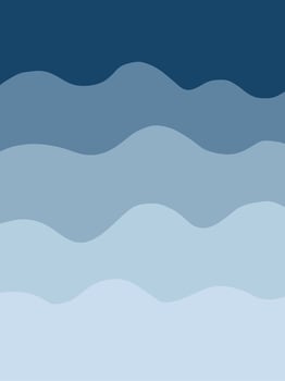 Abstract seamless design background with blue winter color background vector