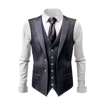 Waiter Dress on Transparent Background png