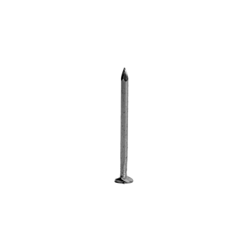 One Silver Shiny Sharp Metal Nail Closeup Photo Of Sharp Metal Nail Standing png