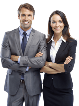 Business Men and Women Realistic People png