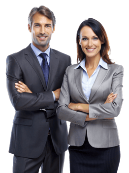 Business Men and Women Realistic Graphic png